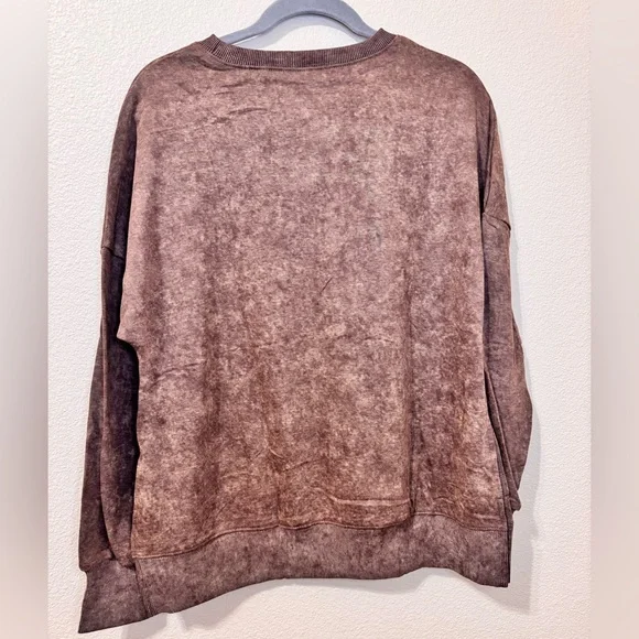 Brown Oversized Sweatshirt – New With Tags - Picture 5 of 9